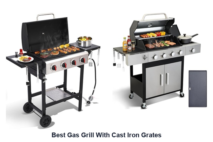 best gas grill with cast iron grates
