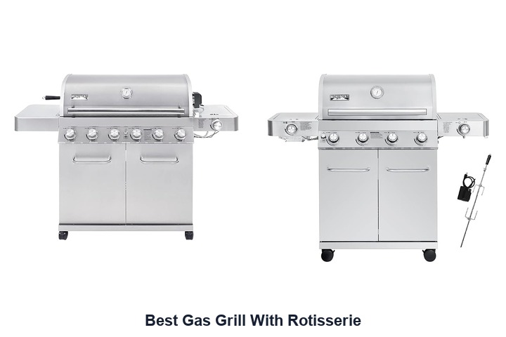 best gas grill with rotisserie