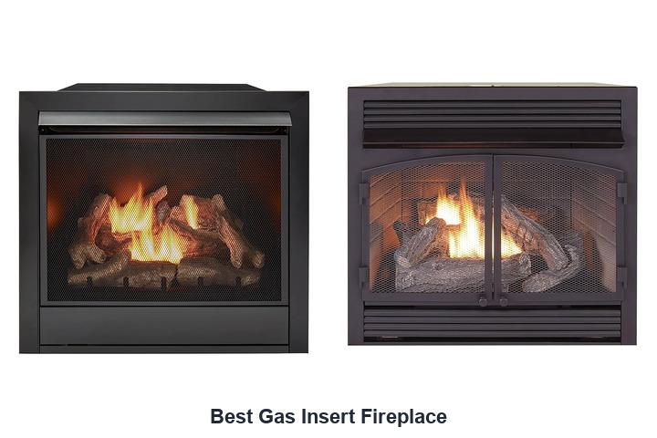 best gas insert fireplace