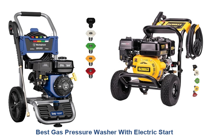 best gas pressure washer with electric start
