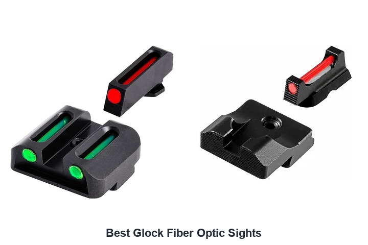 best glock fiber optic sights