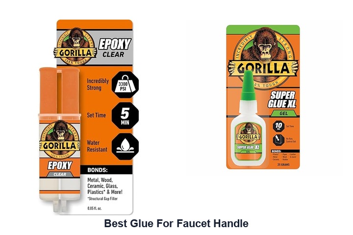 best glue for faucet handle