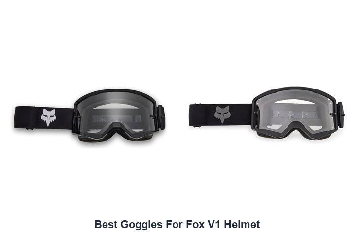 best goggles for fox v1 helmet