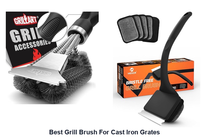 best grill brush for cast iron grates