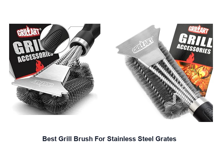 best grill brush for stainless steel grates
