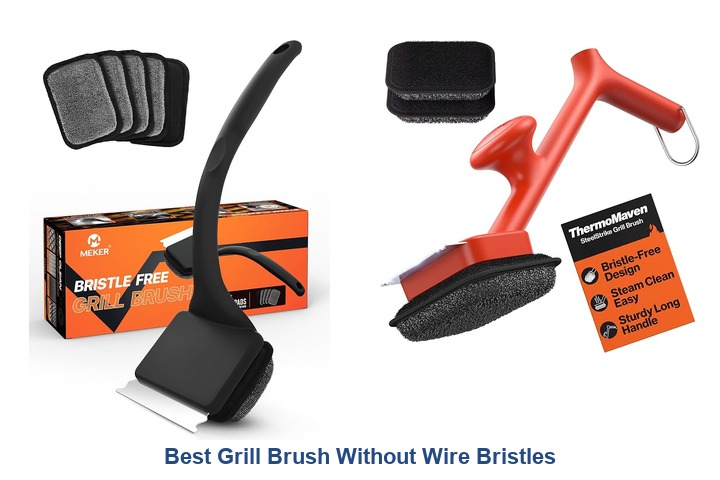 best grill brush without wire bristles