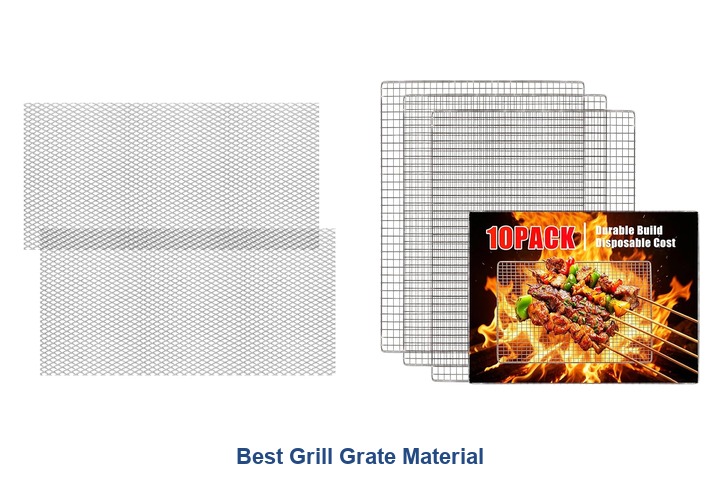best grill grate material