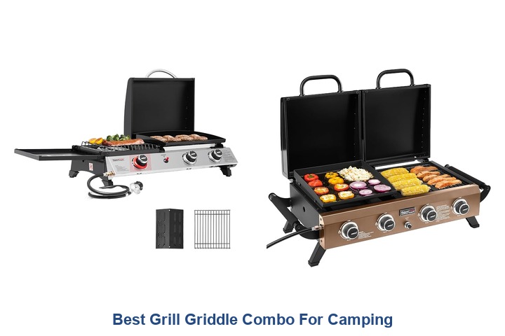 best grill griddle combo for camping​
