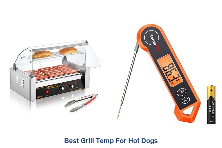 best grill temp for hot dogs