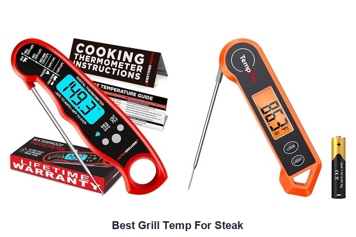best grill temp for steak