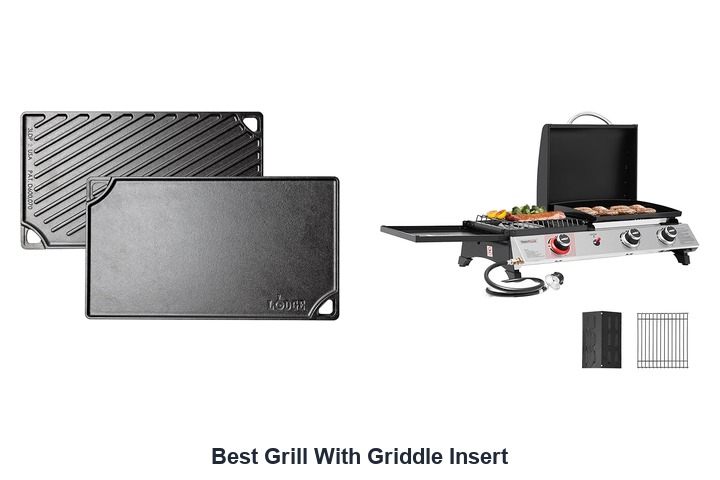 best grill with griddle insert