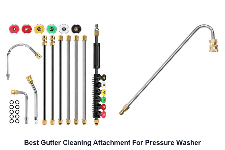 best gutter cleaning attachment for pressure washer