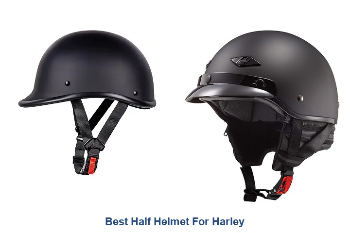 best half helmet for harley