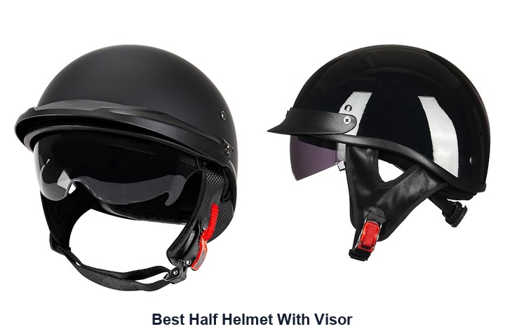 best half helmet with visor