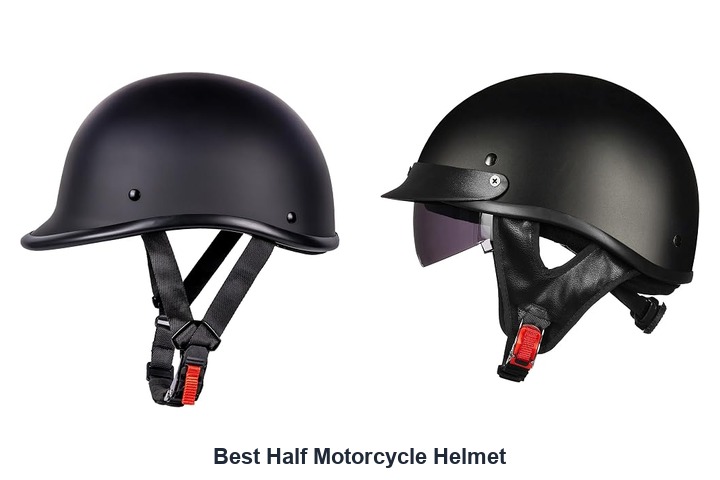 best half motorcycle helmet