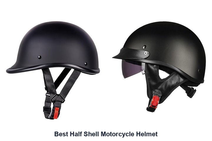 best half shell motorcycle helmet