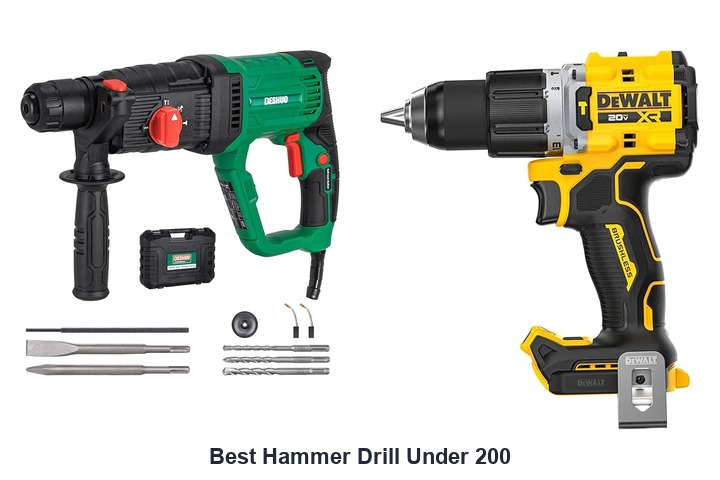 best hammer drill under 200