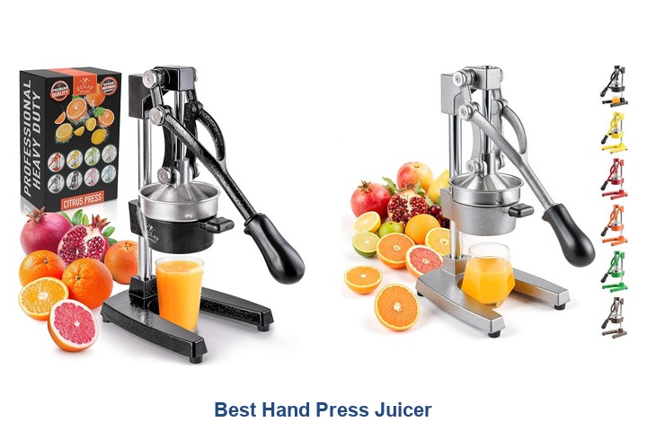 best hand press juicer