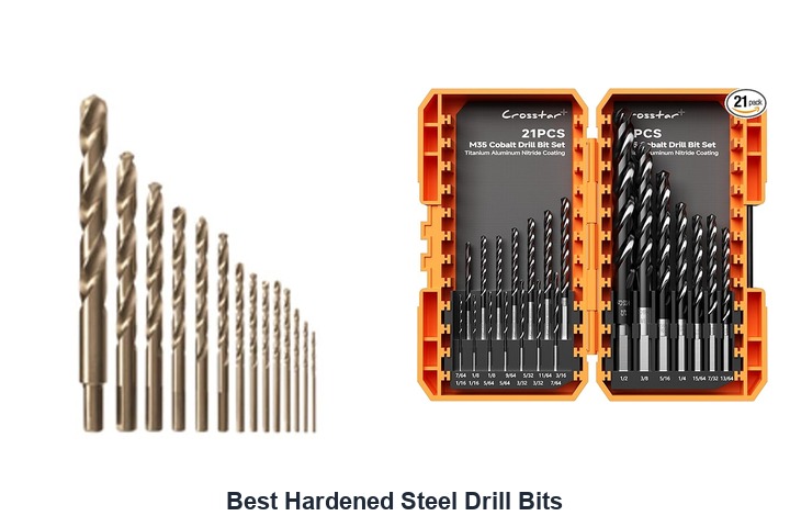 best hardened steel drill bits