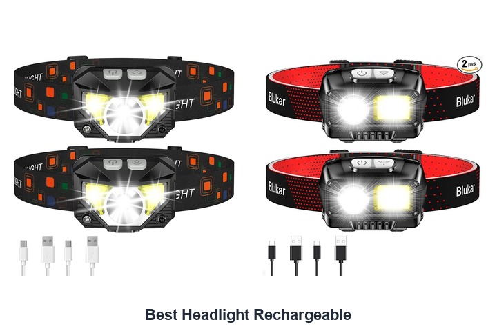 best headlight rechargeable