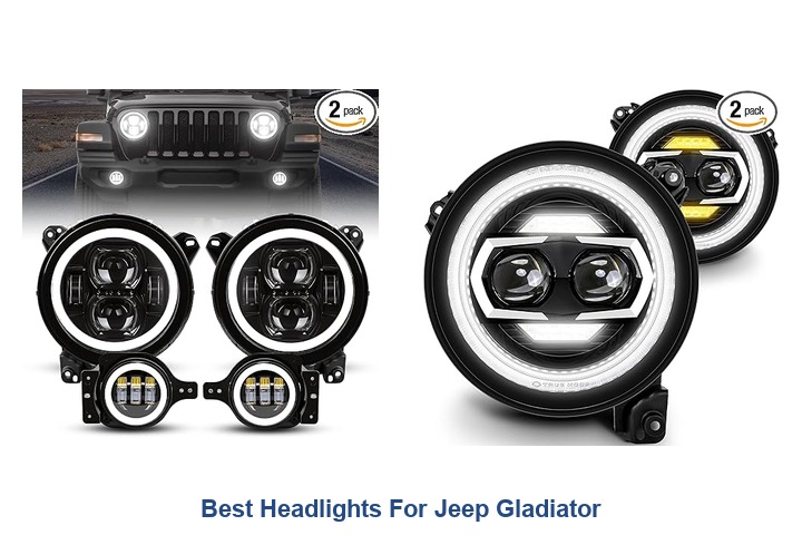 best headlights for jeep gladiator