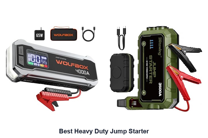 best heavy duty jump starter