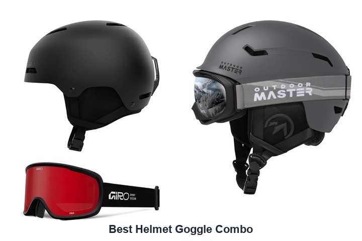 best helmet goggle combo