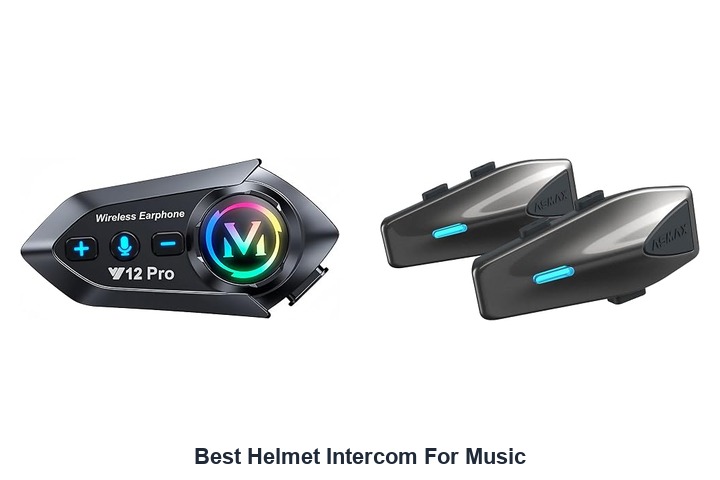 best helmet intercom for music