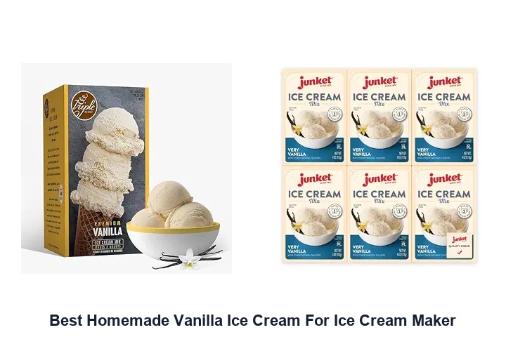 best homemade vanilla ice cream for ice cream maker​