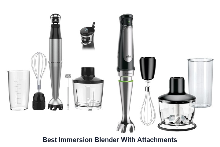 best immersion blender with attachments
