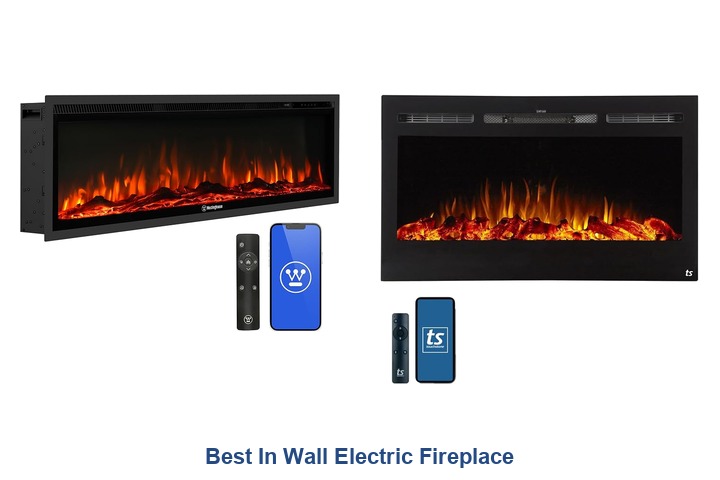 best in wall electric fireplace