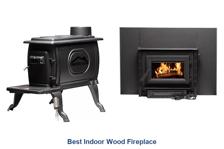 best indoor wood fireplace