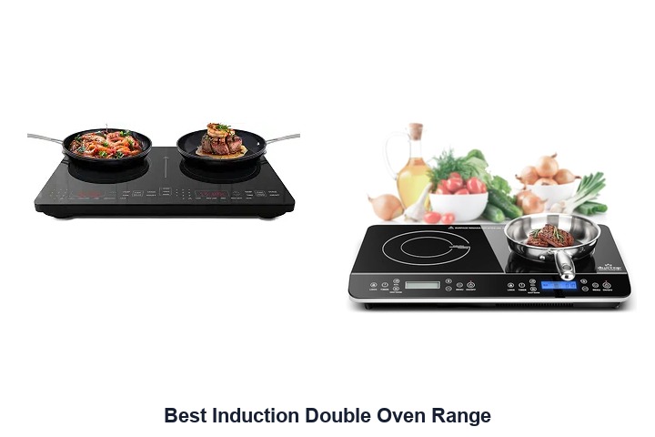 best induction double oven range