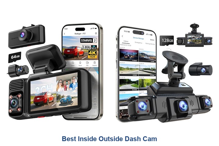 best inside outside dash cam