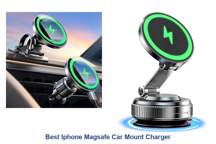 best iphone magsafe car mount charger