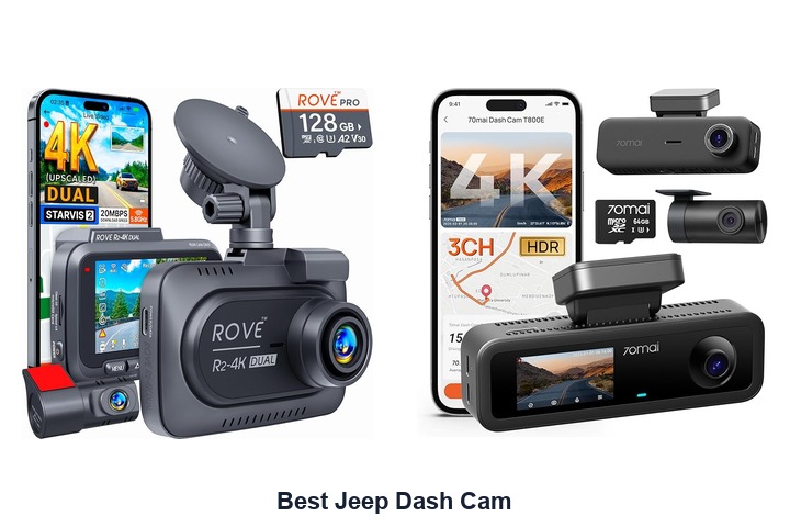 best jeep dash cam