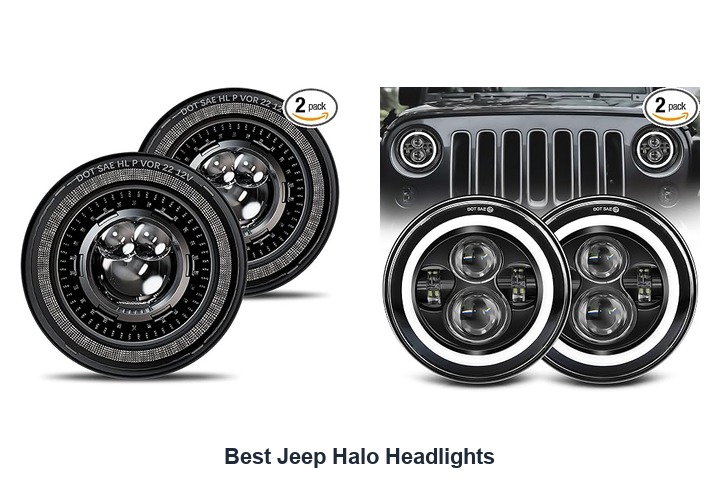 best jeep halo headlights