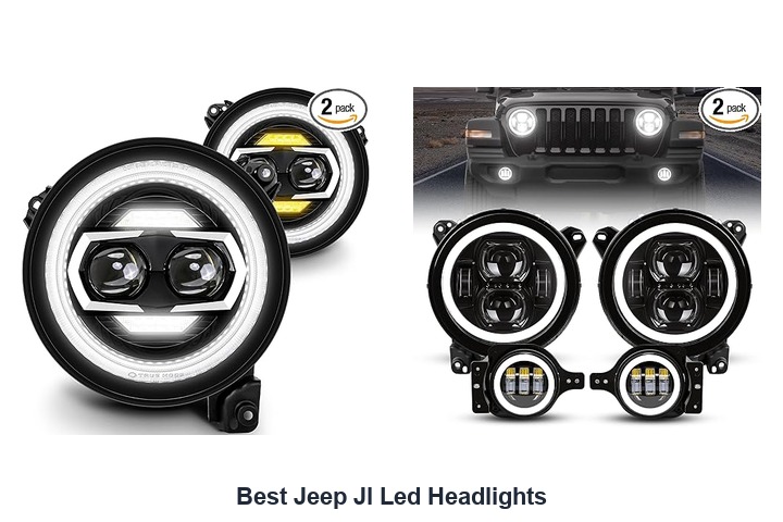 best jeep jl led headlights