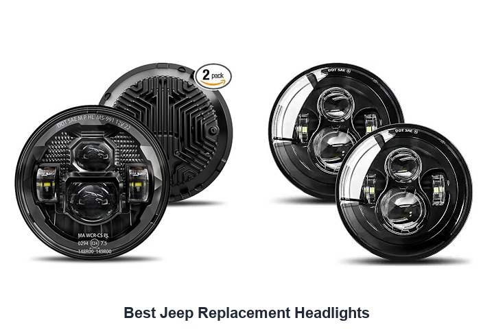 best jeep replacement headlights