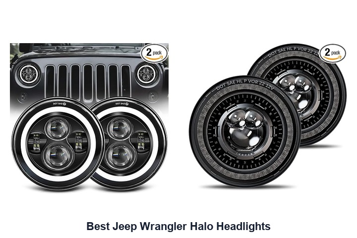 best jeep wrangler halo headlights