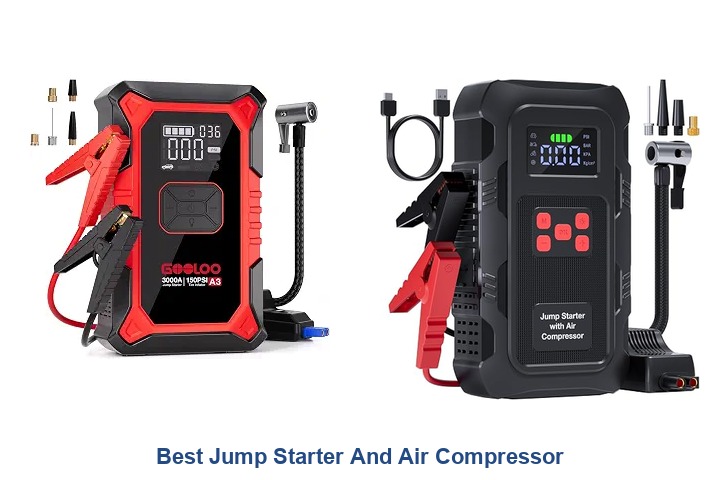 best jump starter and air compressor