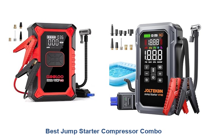 best jump starter compressor combo