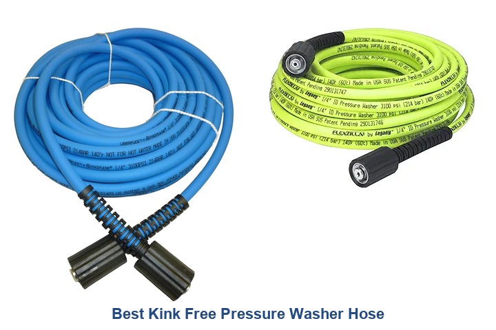 best kink free pressure washer hose