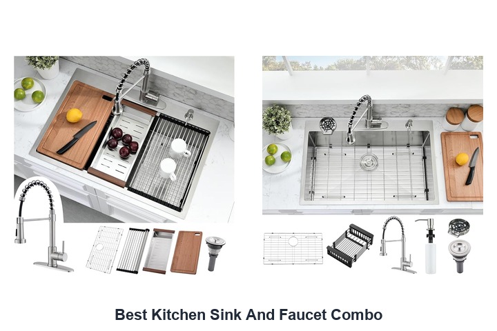 best kitchen sink and faucet combo