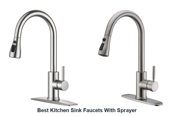 best kitchen sink faucets with sprayer
