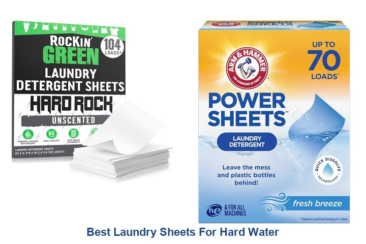 best laundry sheets for hard water