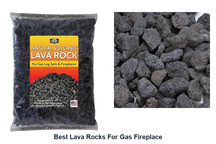 best lava rocks for gas fireplace