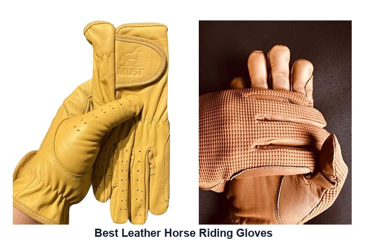 best leather horse riding gloves