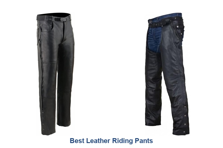 best leather riding pants