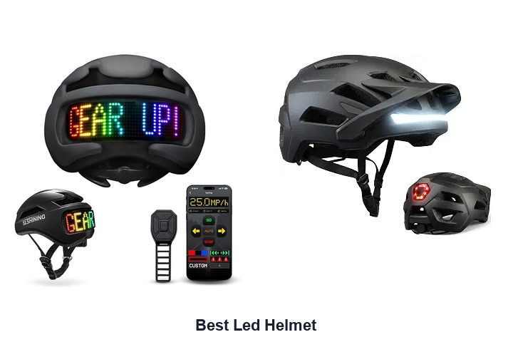 best led helmet